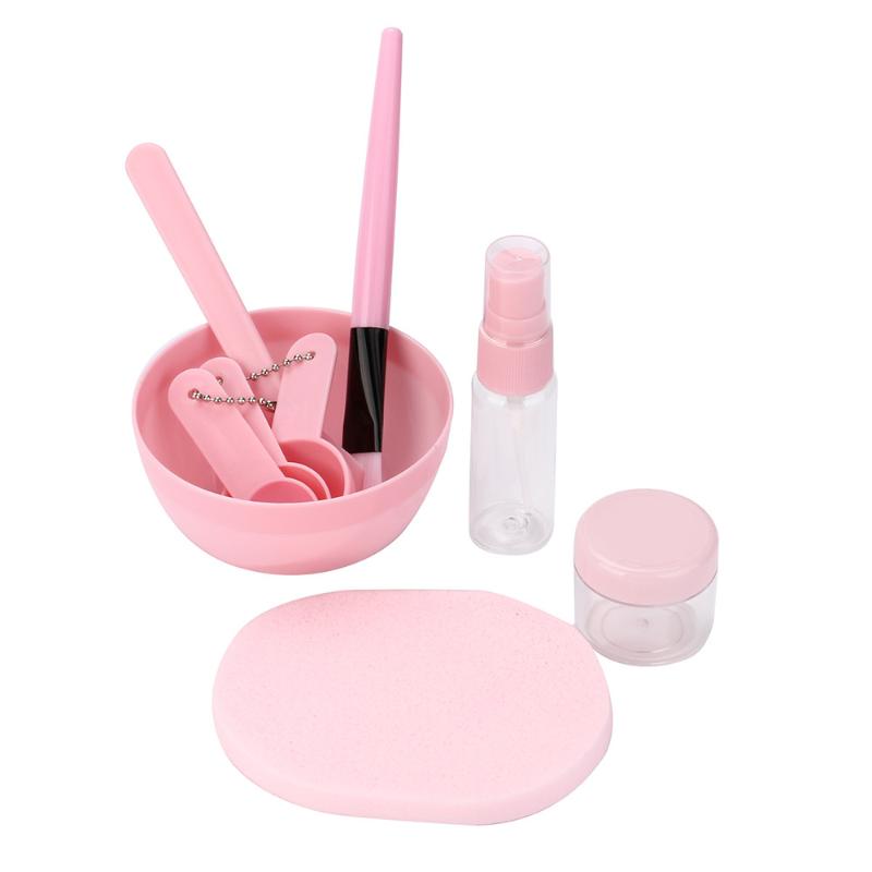

9 in 1 Mixing Bowl Brush Spoon Stick Beauty Make up Set For Facial Mask Tools Women's Makeup Tool Kits pincel maquiagem