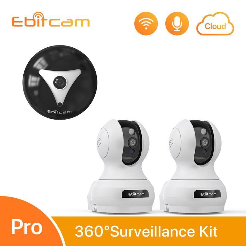 

Ebitcam Security Camera System 5MP Panoramic Camera Wireless Security Cameras System AI 4MP IP Cameras Surveillance Kits Pro1