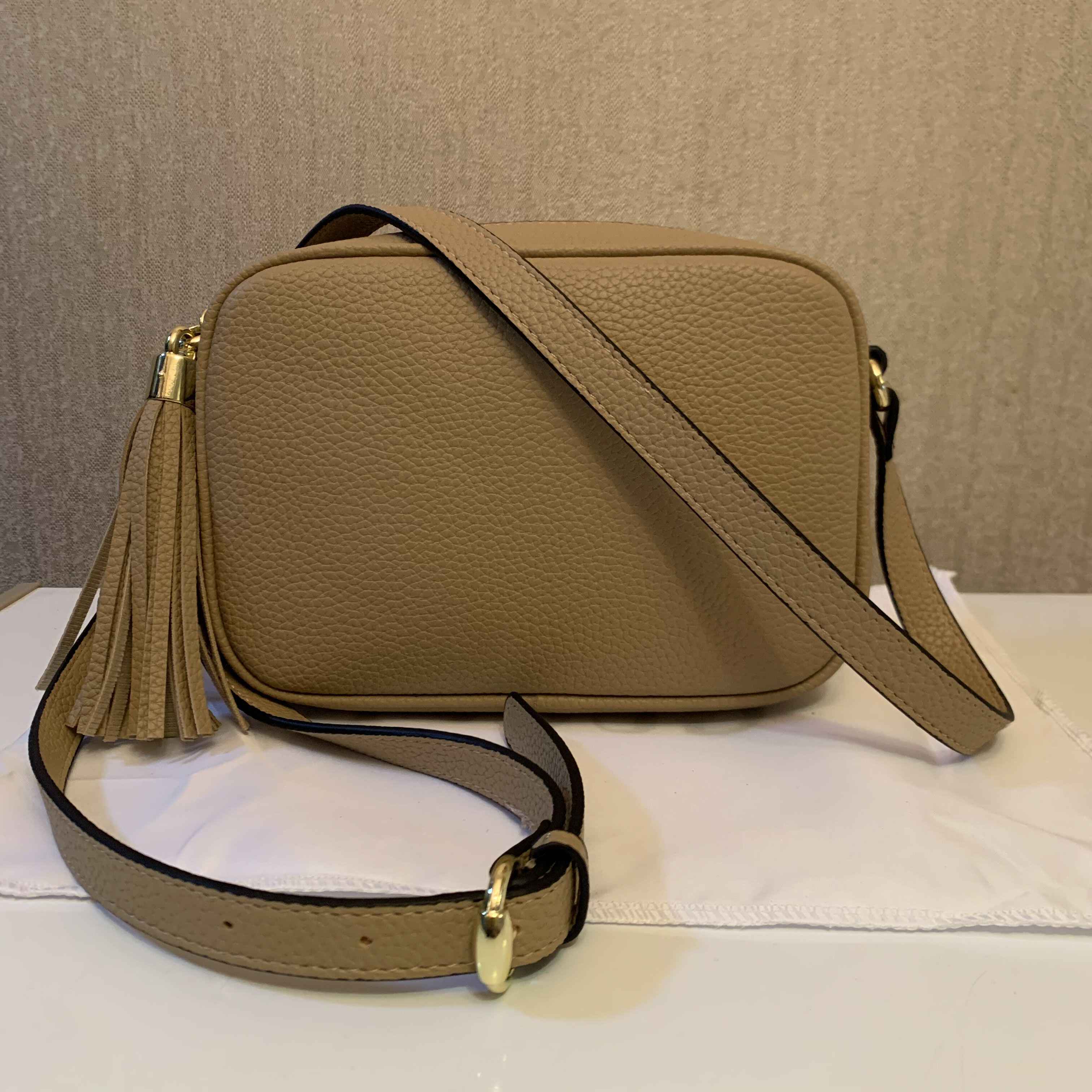

Top Quality Handbags Wallet Handbag Women Handbags Bags Crossbody Soho Bag Disco Shoulder Bag Fringed Messenger Bags Purse 22cm 308364, Dust bag packaging (not sold separately)