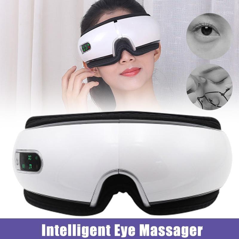 

Wireless Bluetooth Eye Massager with Hot Compress Intelligent Air Pressures Music Foldable Device AC8891