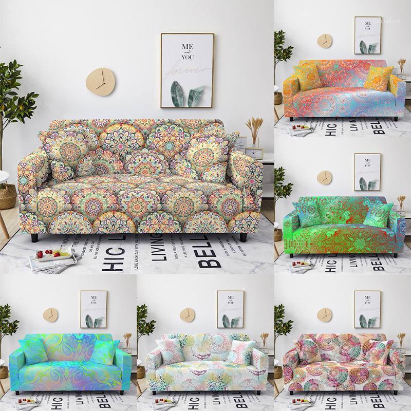 

Mandala Sofa Cover Elastic Stretch Bohemia Chair Couch Cover Sofa Covers for Living Room Furniture Protector 1/2/3/4 Seater1