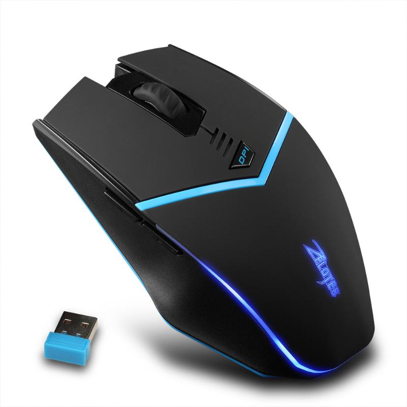 

2.4G Wireless Mouse Optical 6 Buttons 2400 DPI USB Receiver 10M Wireless Mice Battery Gaming mouse For Laptop Computer PC