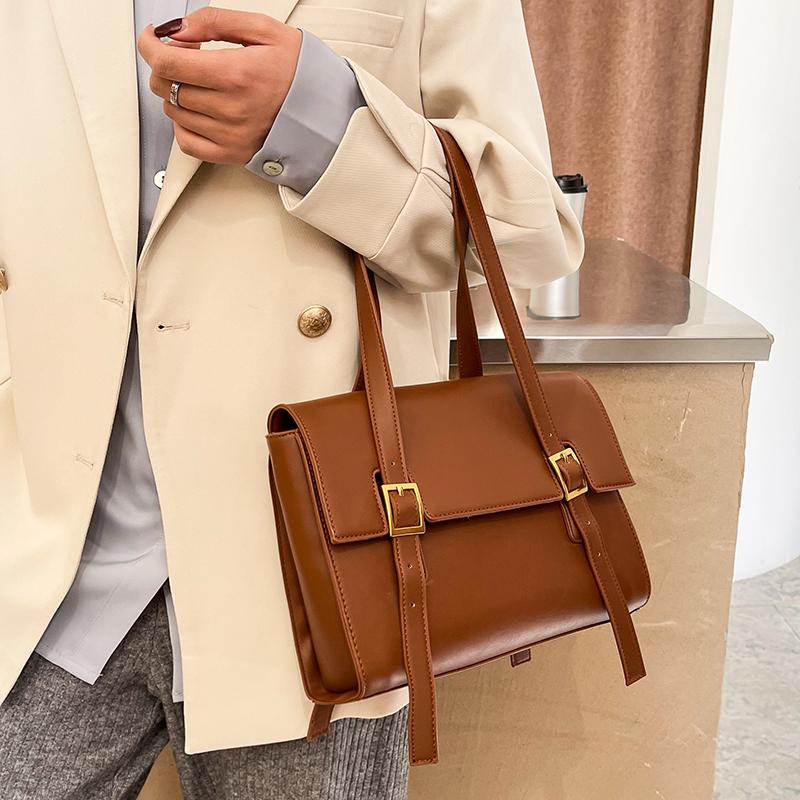 

Casual Women Small Pu Leather Handbags Ladies Shoulder Bags High Quality Female Crossbody Bags for Women Tote Messenger Bag New, Black