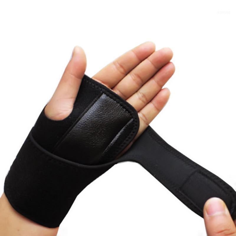 

Removable Wristband Steel Wrist Brace Support Arthritis Sprain Carpal Sprains Protector Sport Wrist Support Accessories1, Left