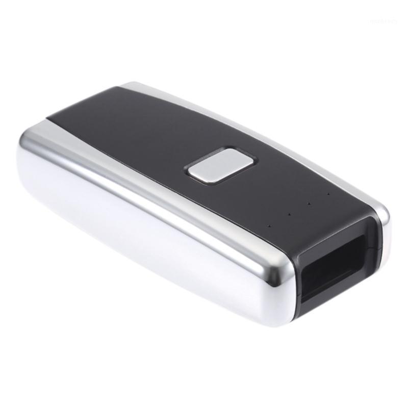 

Portable Wireless Bluetooth Barcode Scanner QR Code Data Collector 2D Red Light + 2.4G Computer Adapter1
