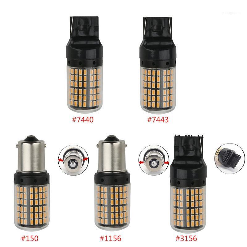 

Emergency Lights 2x Super Bright 7443 Power 3014 1156 144SMD LED Turn Signal Replace For Back Up Reverse Light Tail Brake Inversion Lamps