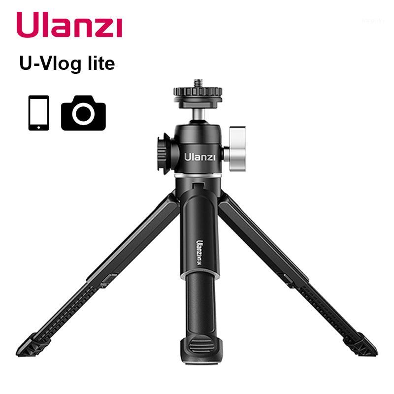 

Ulanzi U-Vlog lite Extendable Dual Cold Shoe Ball Head Volg Tripod for smart phone Sony Canon Nikon DSLR camera Accessories1
