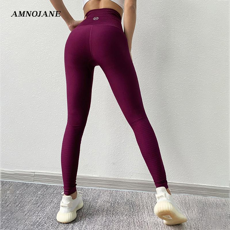 

Push Up Sports Leggings Women Sexy Yoga Pants Seamless Gym Fitness Clothing Running Sweatpants Jogging Legging Sportlegging, Black