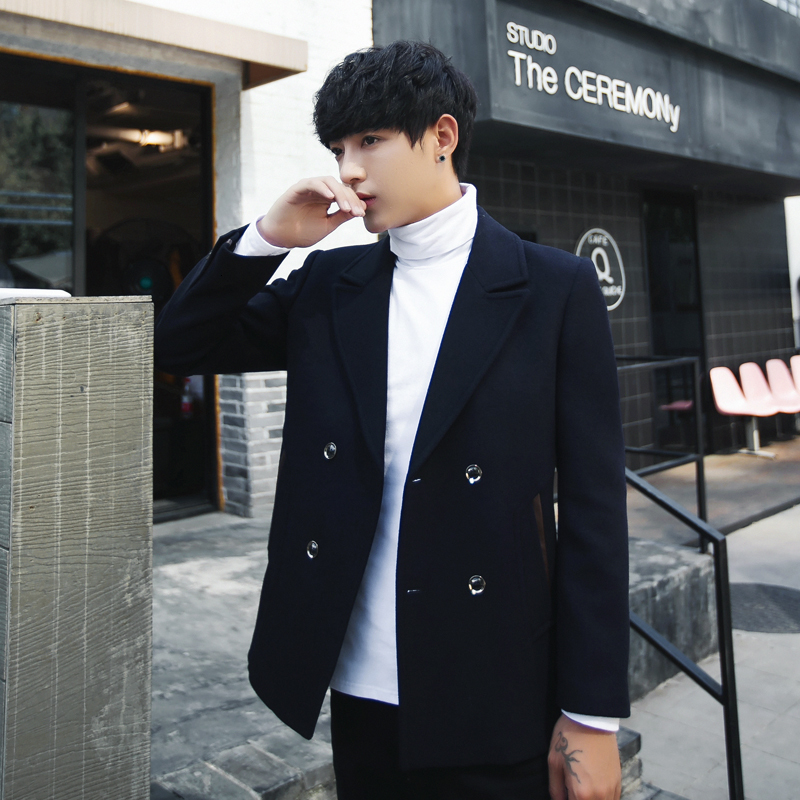 

2021 New Mode Lng Clothes Autumn Coats Men's Business Classics Slim Fit Mans Overcoats -3xl 3MLX, Black