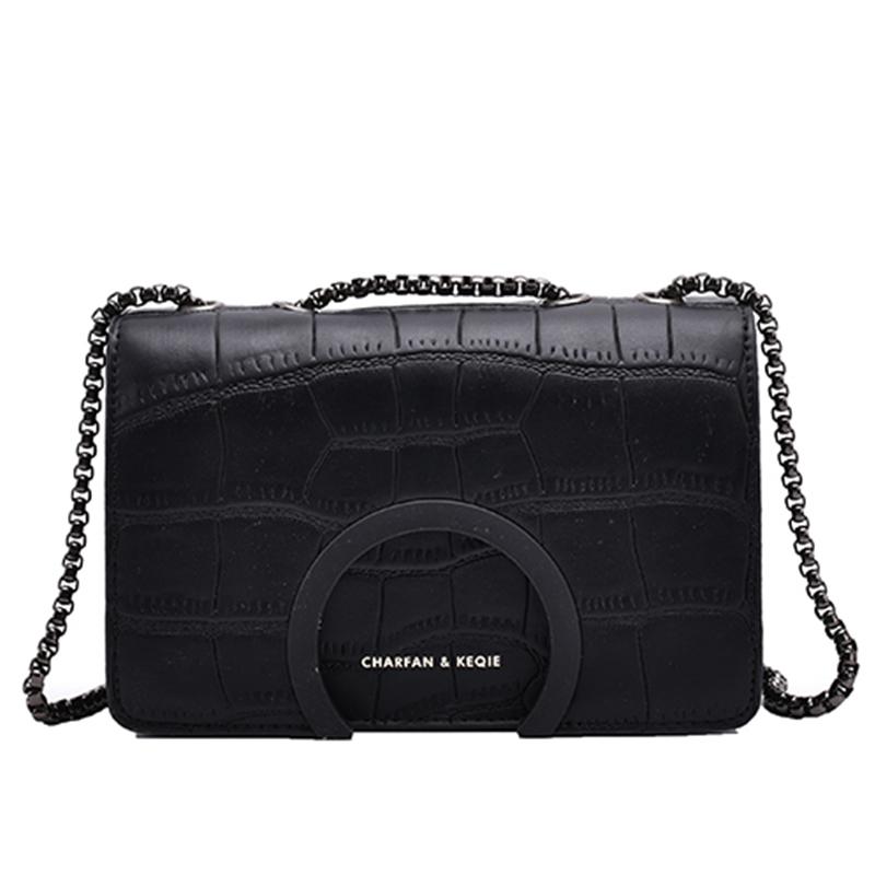 

Small Bag Women's New Chain Bag Versatile Single Shoulder Messenger, Black