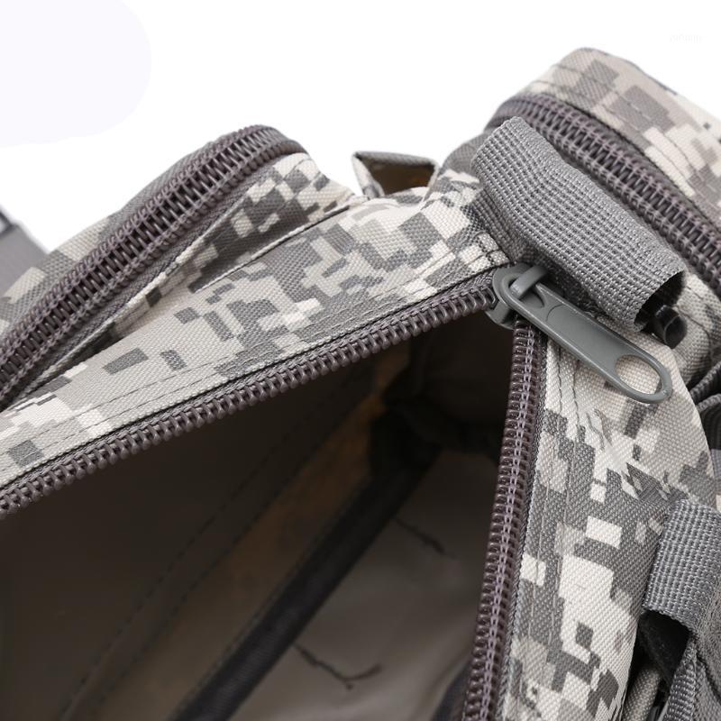 

Waist Pack Shoulder Outdoor Bag Molle Camping Hiking Pouch Bag H8WD1, Clear