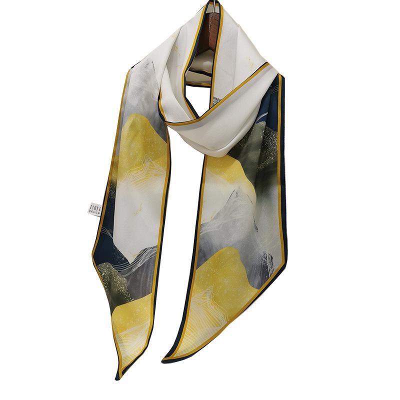 

Silk Scarf Fashion Foulard Satin Shawl Scarfs Big Size 90*90cm Square silk Hair / Head Scarves Women bandana Riding Mask