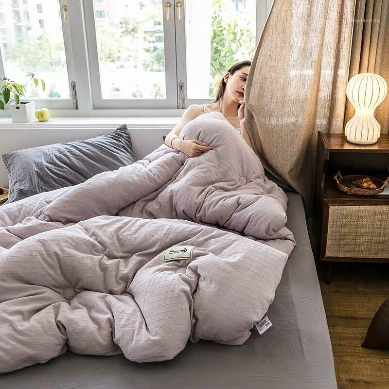 

100% cotton Adults bedroom patchwork Thick warm Quilts cover Luxury Printed Winter quilt home/hotel Bedding Comforter Blanket1, As picture