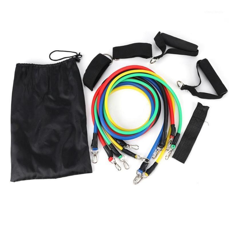 

11 Pcs Fitness Pull Rope Resistance Bands Neutral Latex Strength Gym Equipment For Home Elastic Exercises Body Fitness1
