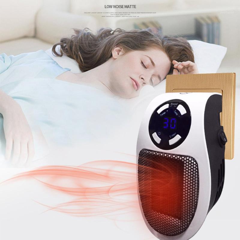 

Light and Easy to Use Just Plug It Into The Socket Portable Electric Heater Fan Timing Air Warmer Wall-mounted Led Heater 220V1
