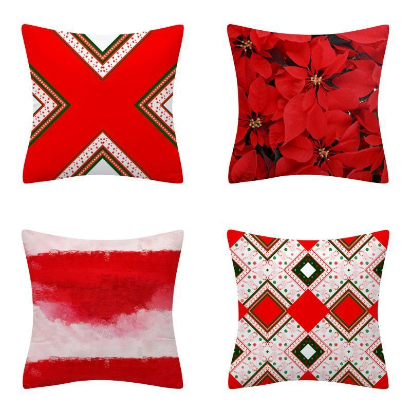 

Hot Selling Holiday Home Decoration Pillow Case New Style Christmas Pillow Covers Sofa Back Cushion Product Selectio1