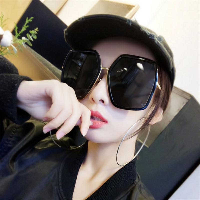 

Vazrobe 167mm Oversized Sunglasses Women Men Hexagon Sun Glasses for Female Black Large Face Punk Sunglass1