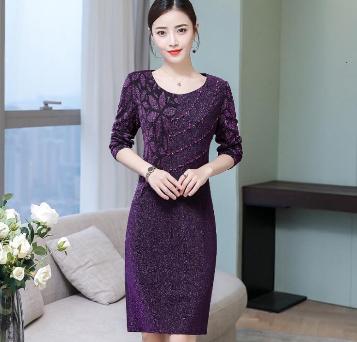 

Hip Bag Step Purple Elegant Thin New Fashion Dress Clothes Big Size Women Ysib