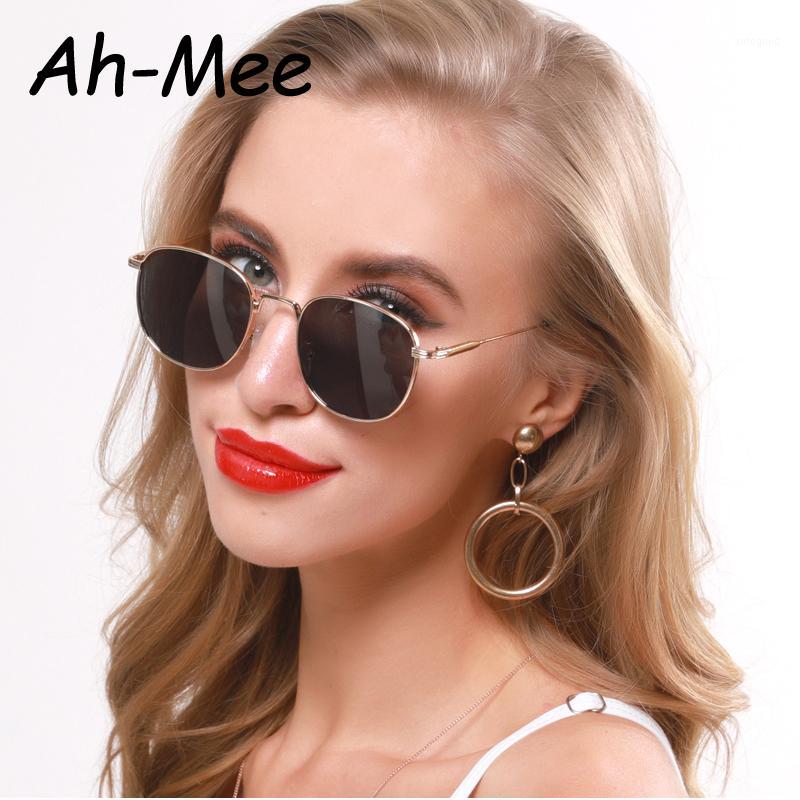 

Sunglasses 2021 Vintage Women Men Oval Metal Frame Sun Glasses Mirror Classic Small Retro Eyeglasses Female Summer Eyewear1