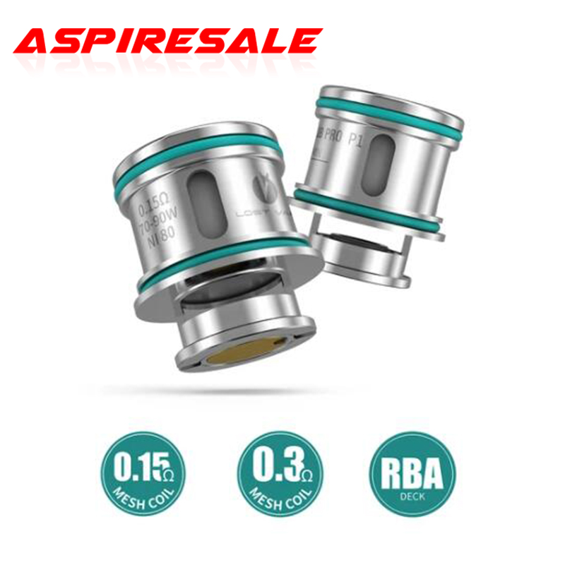 

Authentic Lost Vape Ultra Boost UB Pro Replacement Coils P1 0.15ohm P3 0.3ohm Coil for Lost Vape Ursa Quest Multi Kit