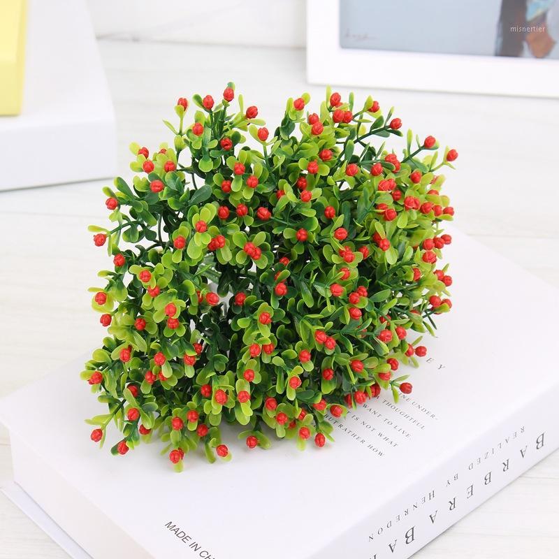 

Artificial flower 24cm Milan grain grass flower artificial plants home decoration fake grass plastic plants house bonsai1, E24