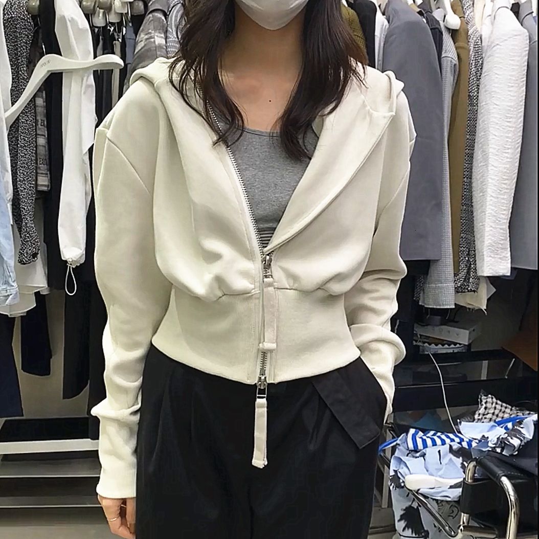 

Wool Coat Hoodie for the Autumn Kpop Style Woman Clothes Esp7