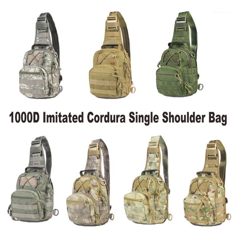 

E.T Dragon Outdoor 1000D Imitated Cordura Waterproof Backpack Shoulder Bag for Hunting Climbing gs5-00351, Khaki