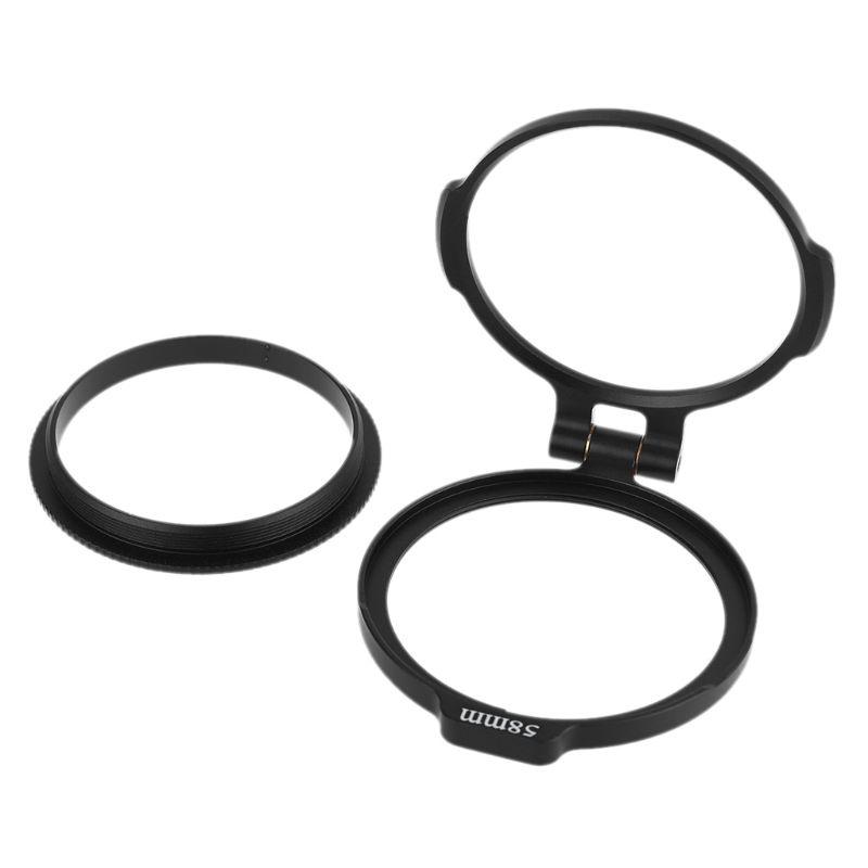 

Universal DSLR Camera 58mm Metal Rapid Camera Lens ND Filter Mount Bracket MOLB