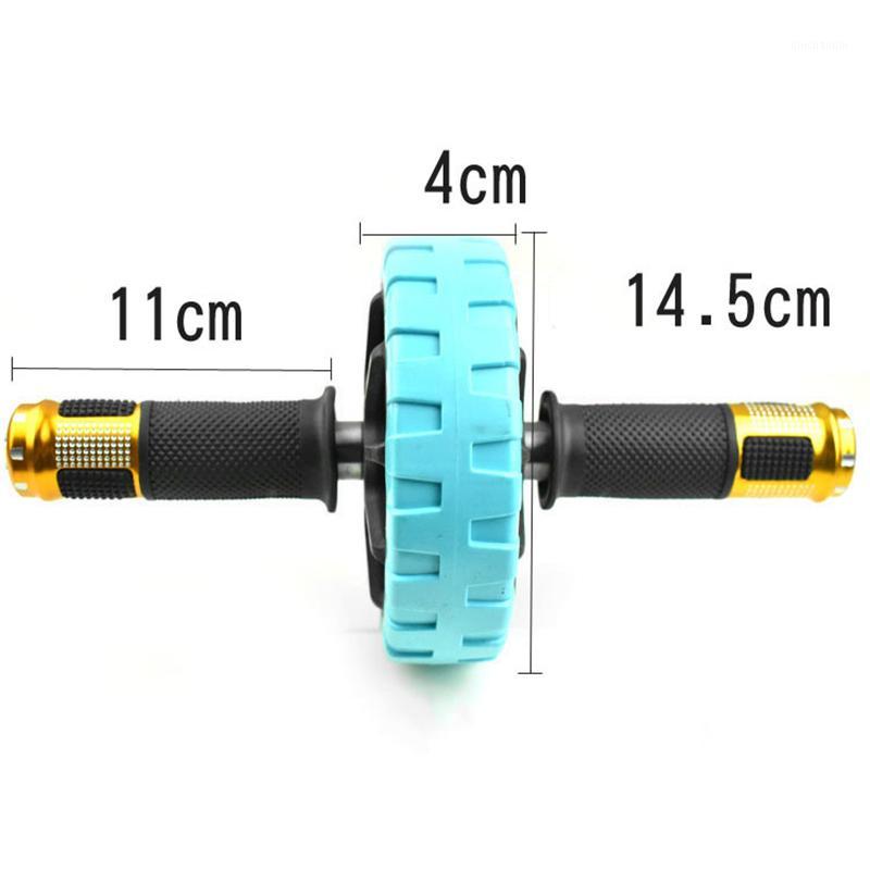 

BMDT-Dual Ab Wheel Exercise and Fitness Wheel with Easy Grip Handles for Core Training and Abdominal Workout1, Blue