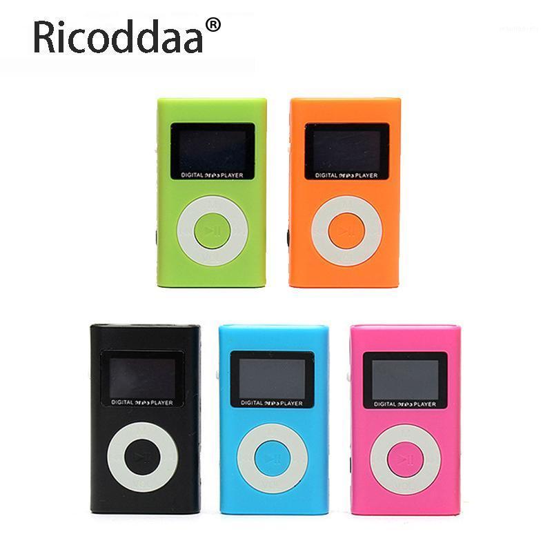 

LCD Screen Metal Mini Clip MP3 Player Sports Support Micro TF/SD Slot with Earphone and USB Cable Portable MP3 Music Players1