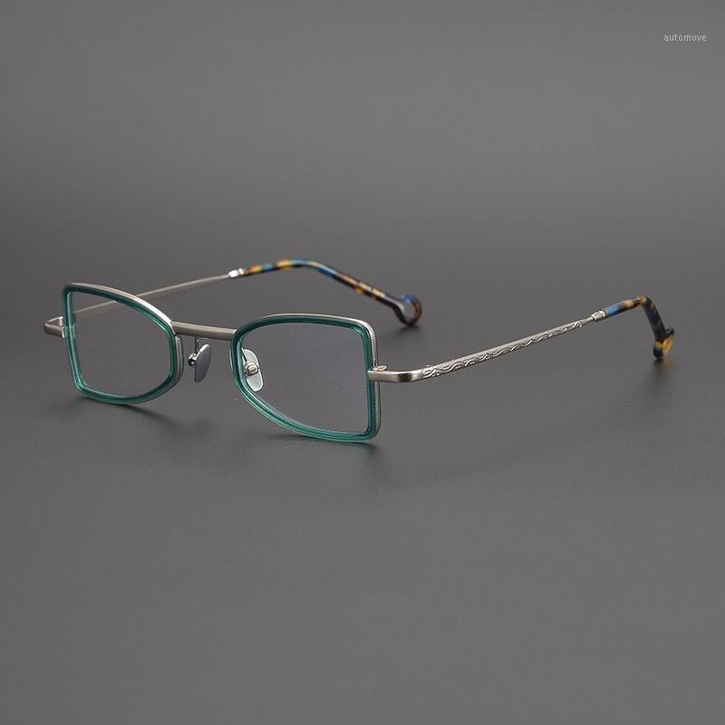 

Vintage Cat Eye Titanium Glasses Frame Men Women Optical Prescription Myopia Eyeglasses 2020 Retro Eyewear Frame1