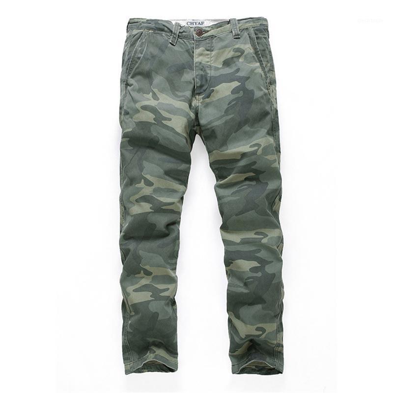 

New Retro Camouflage Cargo Pants Men Quality Plus Size Tactical Pants Army Style Cotton Casual Sports Straight Trousers1