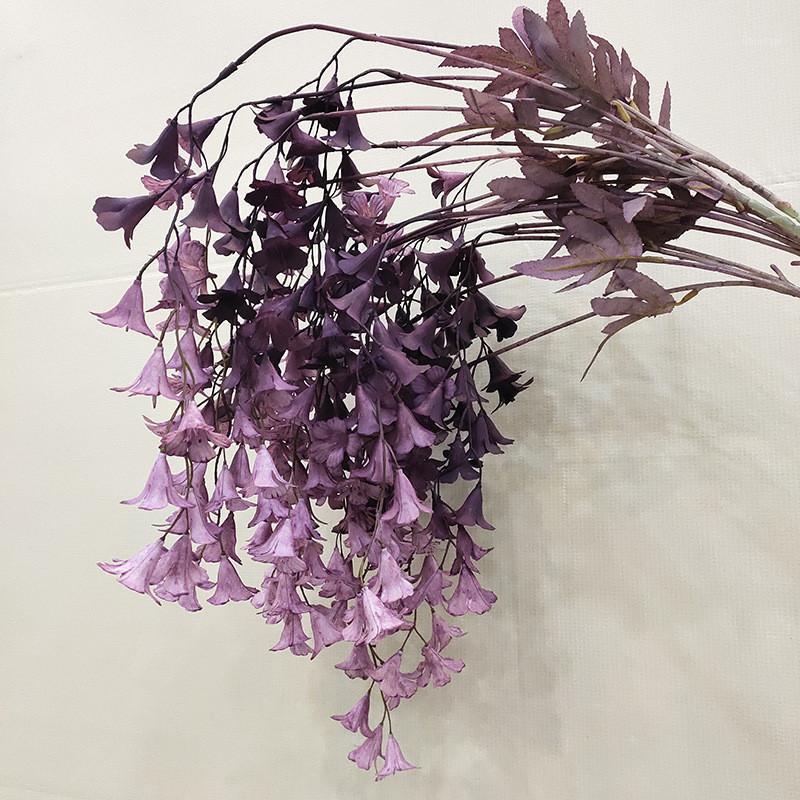 

Simulation bell flowers bell orchids chamomile flowers wedding flower arrangement decoration embellishment wind floor1, Blue