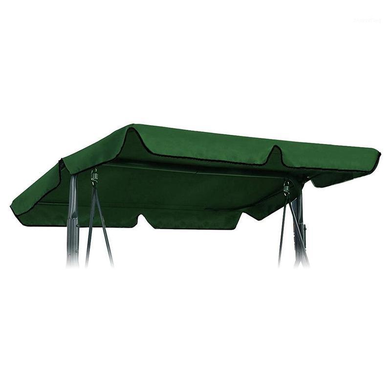 

Shade Outdoor Swing Canopy Replacement Waterproof Dustproof Porch Top Cover Seats Furniture For Home Garden Supplies Green