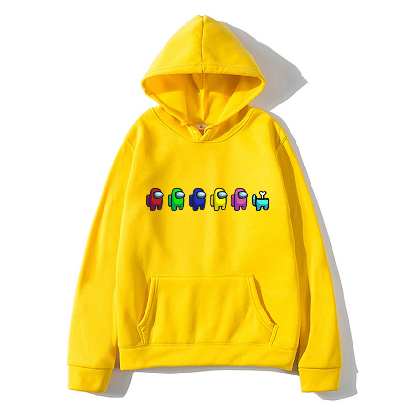 

2021 New Video Game Hoodies Men Graphic Anime Streetwear Cartoon Hoodie Sudadera Us Hip Sweatshirt DX0A, Solid color