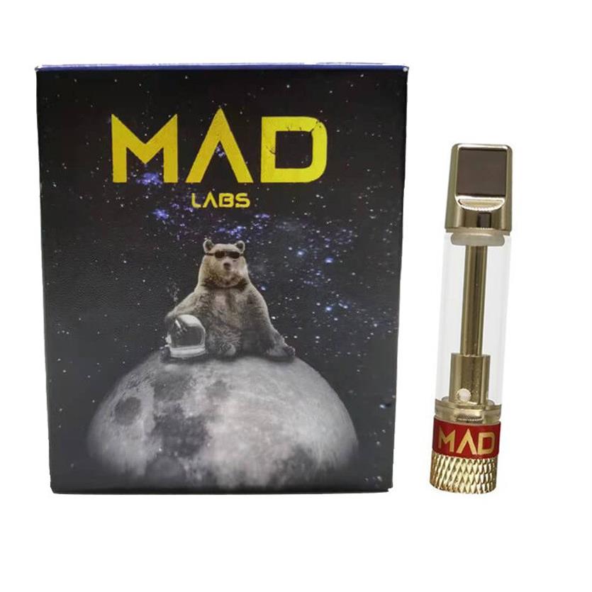 

MAD LABS Vape Cartridge Atomizer 510 Thick Oil Vapor Tank 0.8ml with 2mm*4 Intake Oil Hole250d