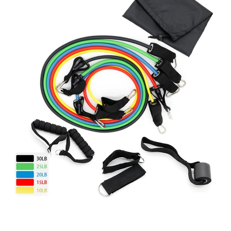 

Gym Fitness Resistance Bands Set Hanging Belt Yoga Stretch Pull Up Assist Rope Straps Crossfit Training Workout Equipment, As pic