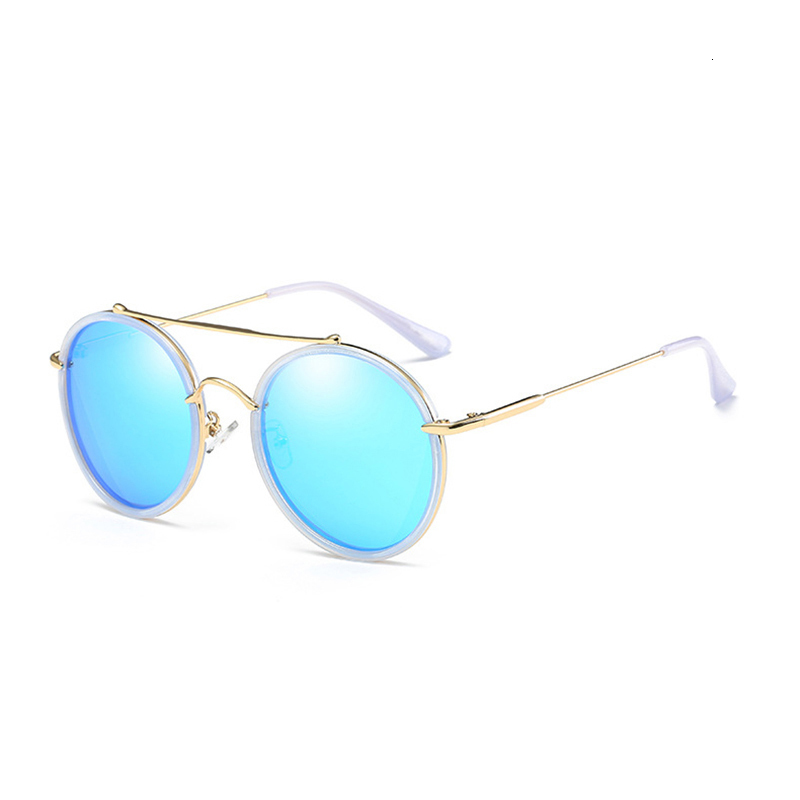 

2021 New Retro Women Designer Luxury Sun Male Mirror Plastic and Metal Sunglasses Men Glasses Wd0861 06w7