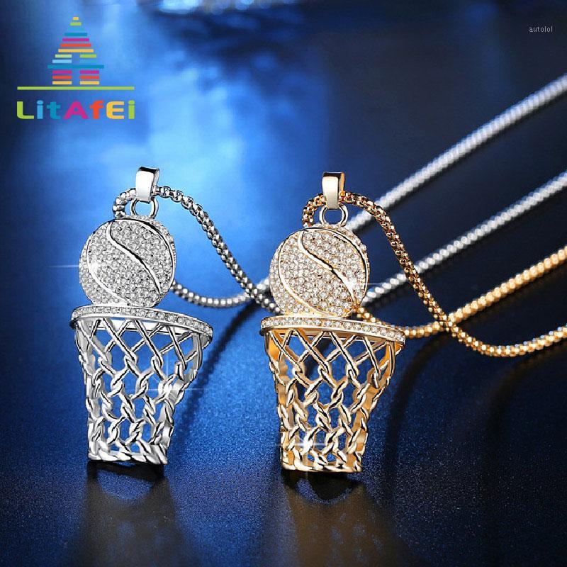 

Pendant Necklaces Basketball into the basket Jewelry for Women Men Casual/Sporty Style For Decoration Gift1