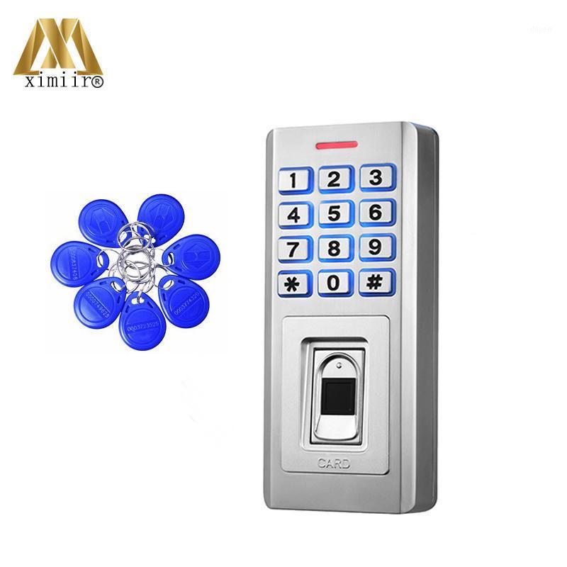

IP68 Waterproof Fingerprint Standalone Access Control Biometric Door Access Controller KF5 With 10pcs ID IC Keychain1