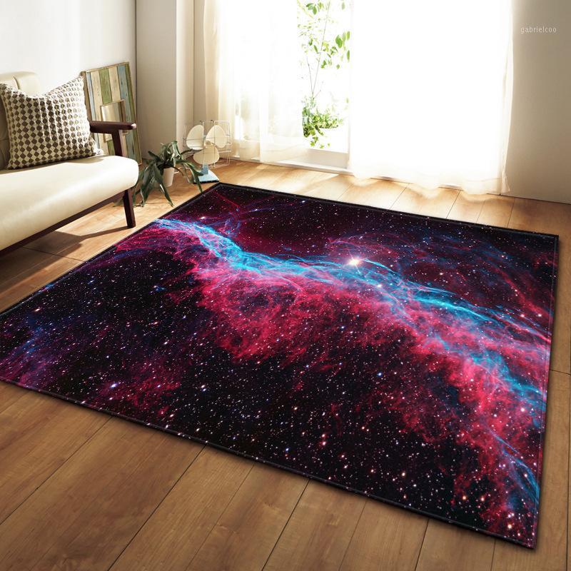

3D Print Area Rugs Galaxy Space Large Carpets for Living Room Bedroom Palor Non Slip Home Tatami Floor Mats Alfombra Tapis Salon1