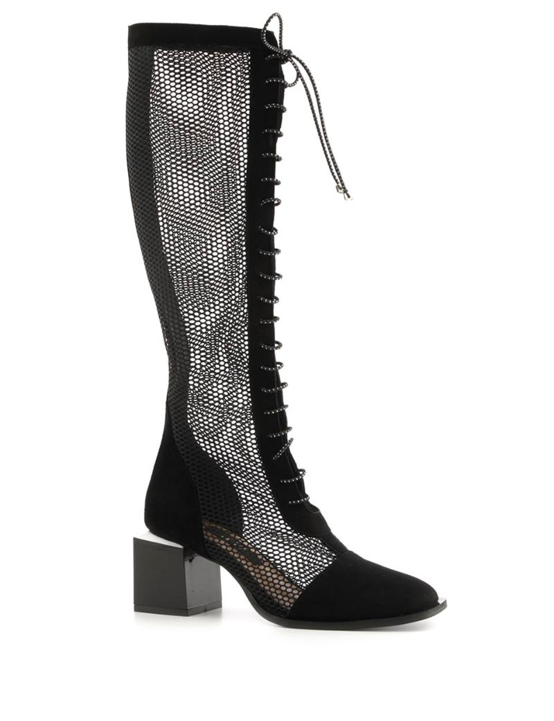 

Womens Boots Summer Boots Evening shoes Sexy Mesh shoes, As pic