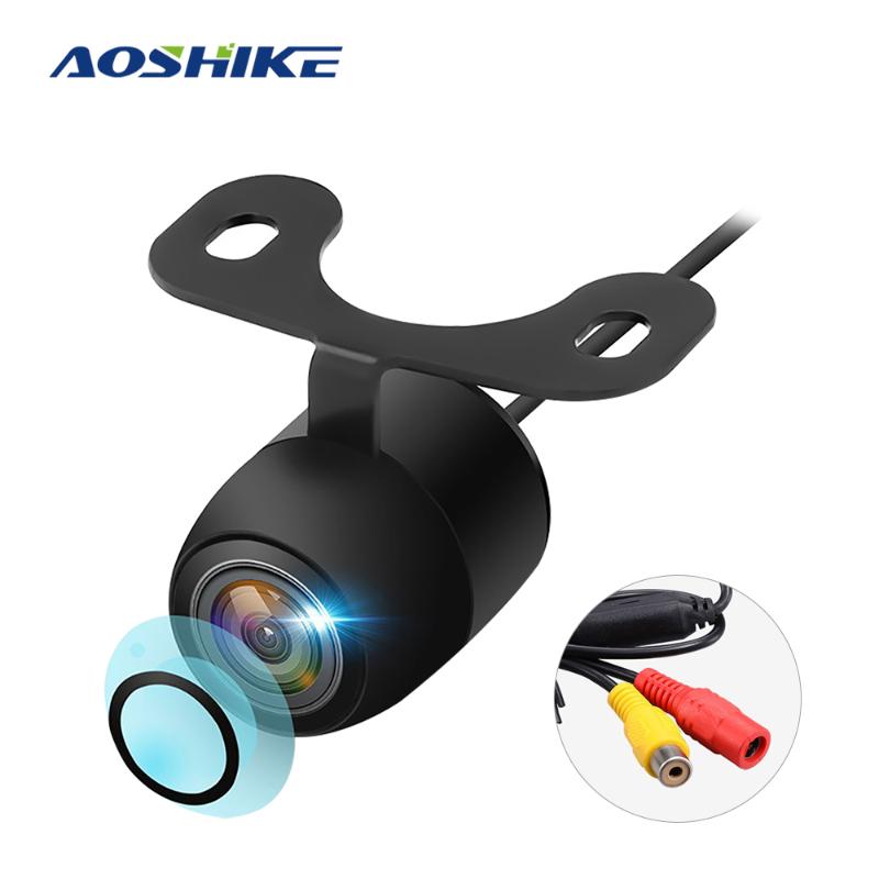 

AOSHIKE New HD Night Vision Car Rear View Camera 170° Wide Angle Reverse Parking Camera Waterproof CCD LED Auto Backup Monitor