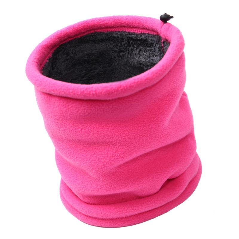 

Outdoor Winter Thicken Warm Polar Fleece Neck Warmer Snood Cycling Scarves