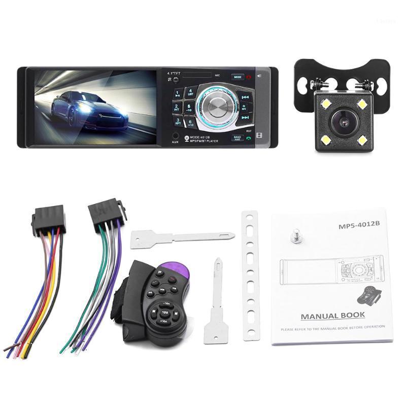 

Car Radio 1 Din Auto Audio 4012B 4.1 Inch Stereo FM Bluetooth 2.0 USB MP5 Support Rear View Camera Steering Wheel Remote Control1