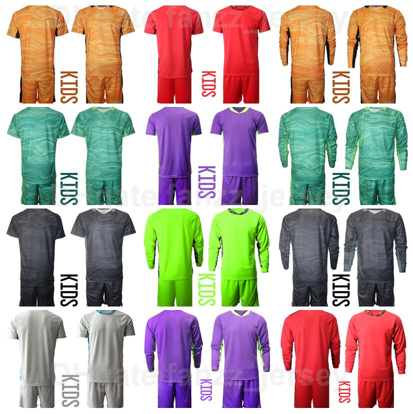 

Kids Goalkeeper Soccer Scotland Youth Craig Gordon Jersey 12 Set GK Long Sleeve 21 Jon McLaughlin 1 David Marshall Children Goalie Football Shirt Kits Size XXS-XXL, Kids purple
