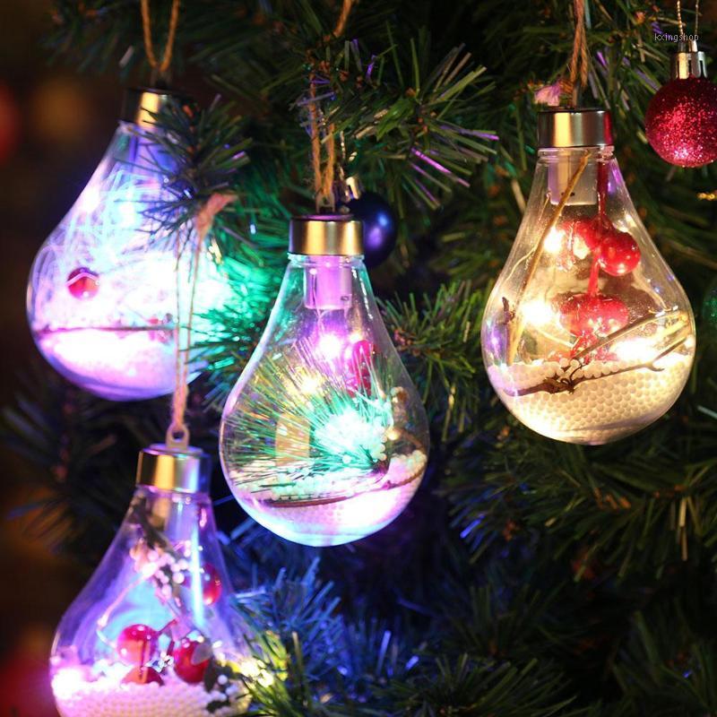 

Christmas Ball Candy Boxes Romantic Xmas Party Pendant Hanging Ball Christmas Decorations For Home Tree Drop Ornaments1