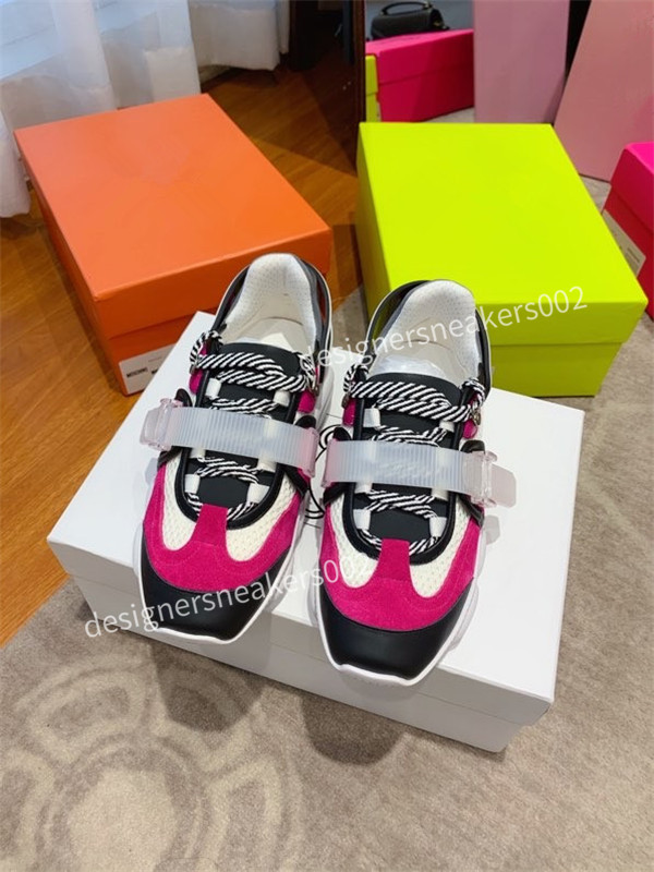 

2021top Woman Trainer Black Walking Sneakers Men Women Black Red Casual Shoes Fashion Paris Sneakers zd201123, 04
