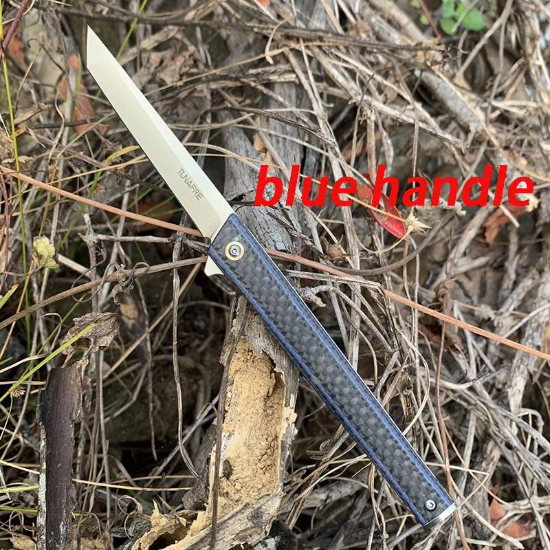 

Carbon fiber PEN Folding knfie D2 Multifunction Portable outdoor knife edc tool Hunt Pocket knife fruit household knife Utility