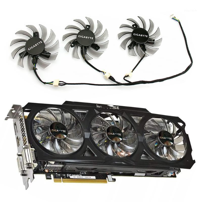 

75MM T128010SU 0.35A Cooling Fan For Gigabyte GTX 670 680 760 Ti G1 GTX 770 780Ti fan Titan Video Card Cooler1